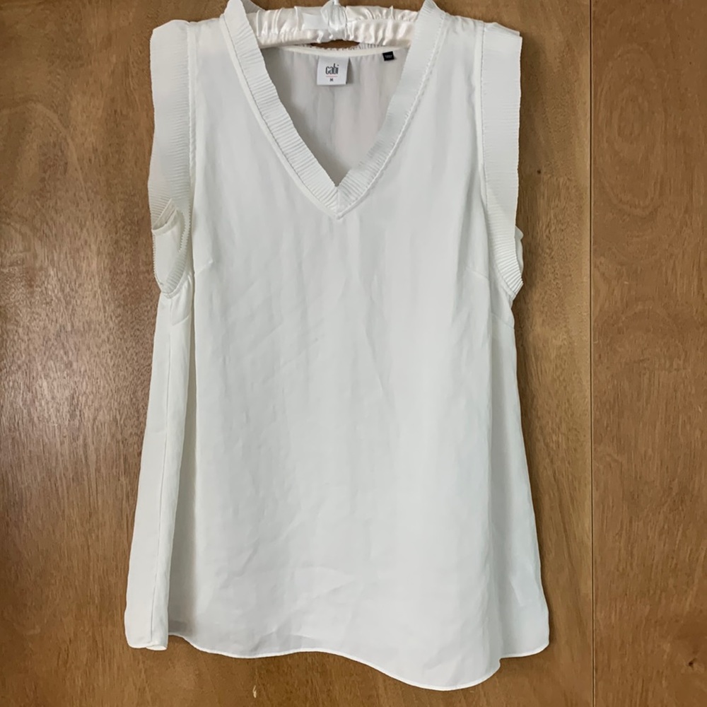 Cabi white blouse
